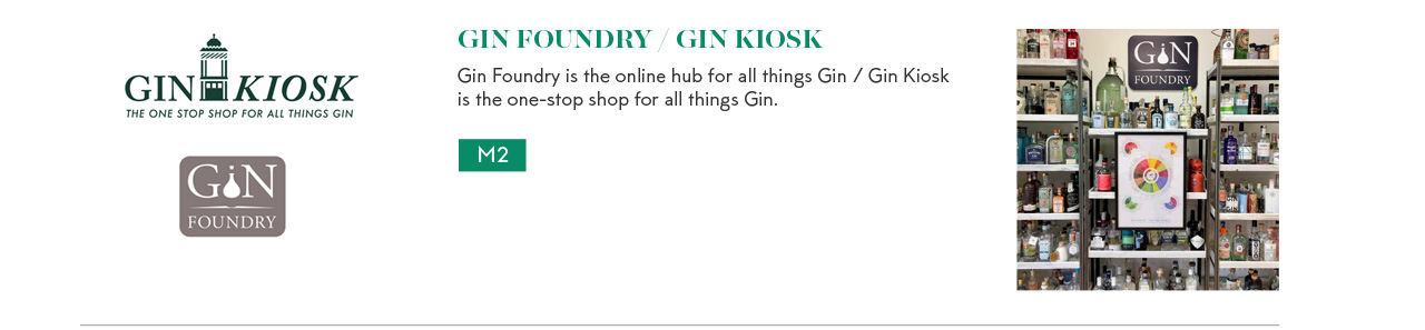 Gin Foundry / Gin Kiosk
